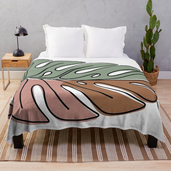 Item preview, Aesthetic Monstera Leaf Single Line Art designed and sold by Strip to Stick.