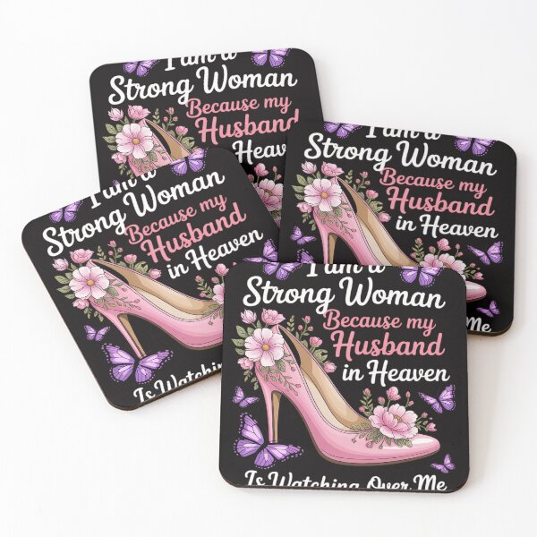 Item preview, I Am A Strong Woman Because My Husband In Heaven Is Watching designed and sold by czechascheledu.