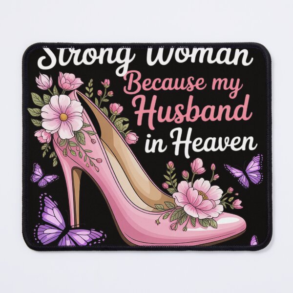 Item preview, I Am A Strong Woman Because My Husband In Heaven Is Watching designed and sold by czechascheledu.