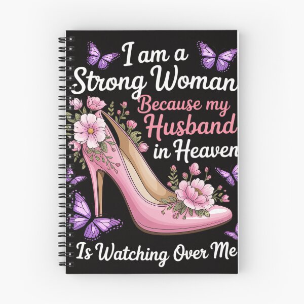 Item preview, I Am A Strong Woman Because My Husband In Heaven Is Watching designed and sold by czechascheledu.