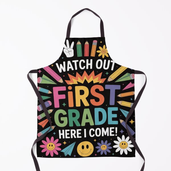 Item preview, Watch Out First Grade Here I Come Back To School 1st Grade designed and sold by czechascheledu.