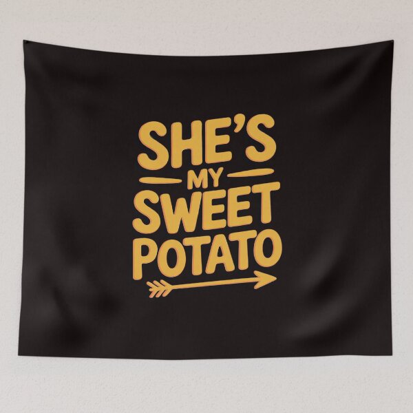 Item preview, She's My Sweet Potato I YAM Couple's Matching designed and sold by lavethediso.