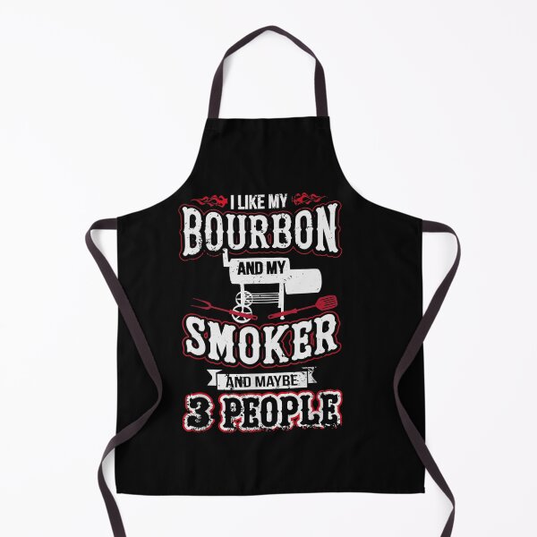 Item preview, I-Like-My-Bourbon-Smoker-3-People-BBQ  designed and sold by LucasGimenez1.
