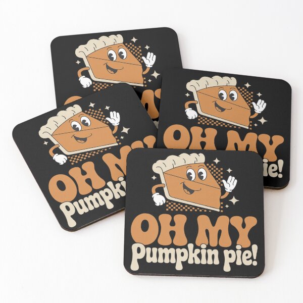 Item preview, Oh My Pumpkin Pie Thanksgiving Cute Pumpkin Pie designed and sold by Libbysharts.