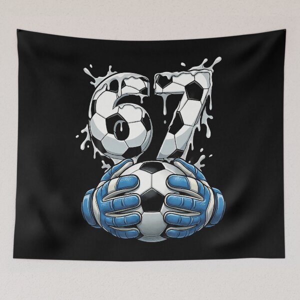 Item preview, Soccer Drip Number 67 Boys Soccer Goalkeeper 67 designed and sold by endabettyau.