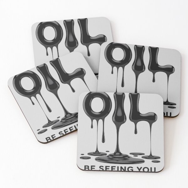 Item preview, Oil Be Seeing You Anti Oil Slick s Anti-Pollution Protest designed and sold by Libbysharts.