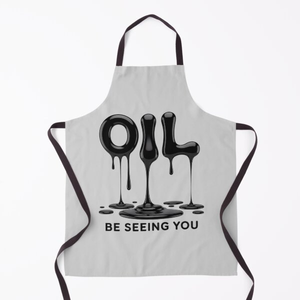Item preview, Oil Be Seeing You Anti Oil Slick s Anti-Pollution Protest designed and sold by Libbysharts.