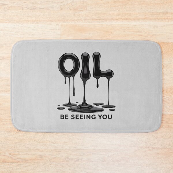 Item preview, Oil Be Seeing You Anti Oil Slick s Anti-Pollution Protest designed and sold by Libbysharts.