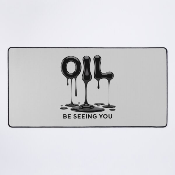 Item preview, Oil Be Seeing You Anti Oil Slick s Anti-Pollution Protest designed and sold by Libbysharts.