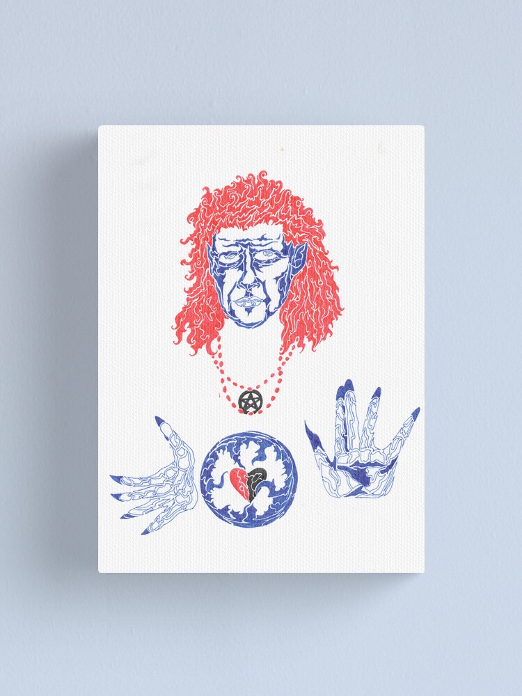 Thumbnail 1 of 3, Canvas Print, chant designed and sold by Anthropolog.