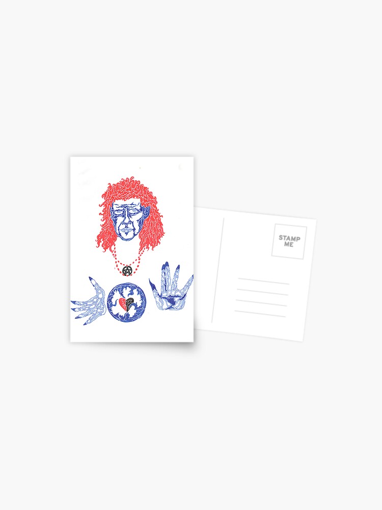 Thumbnail 1 of 2, Postcard, chant designed and sold by Anthropolog.