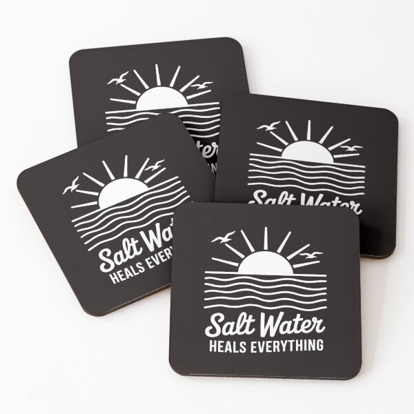Item preview, Saltwater Heals Everything - Summer Vacation designed and sold by lavethediso.