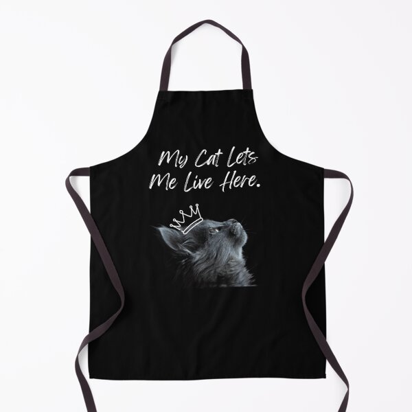 Item preview, My Cat Lets Me Live Here, Cat Parent, Cat Lover, Cat mum, I love my cat designed and sold by Doart76.