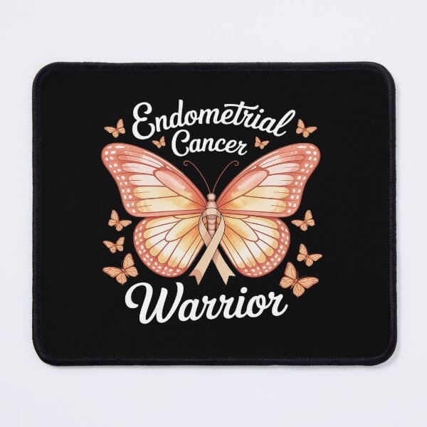 Item preview, Warrior Endometrial Cancer Awareness Uterine Cancer designed and sold by RonnasJackson.