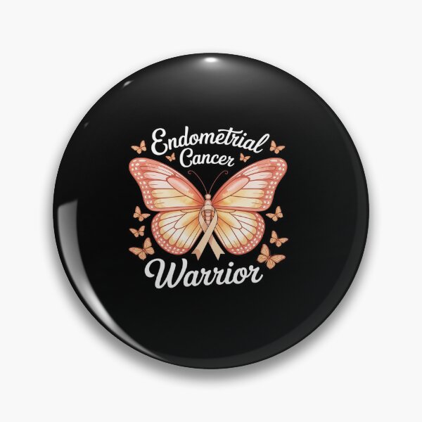 Item preview, Warrior Endometrial Cancer Awareness Uterine Cancer designed and sold by RonnasJackson.