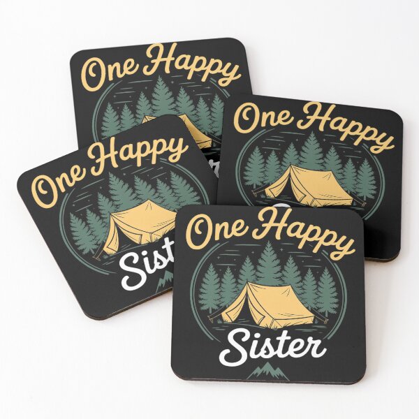 Item preview, One Happy Camper Sister Birthday Camping Family Matching designed and sold by Libbysharts.