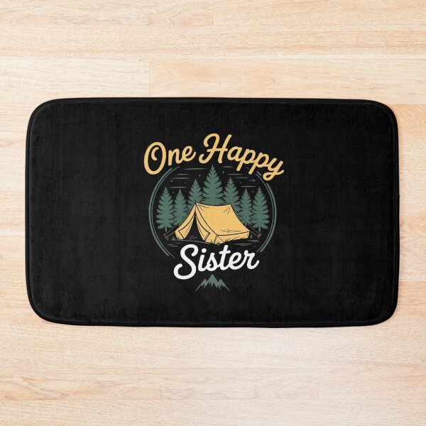 Item preview, One Happy Camper Sister Birthday Camping Family Matching designed and sold by Libbysharts.