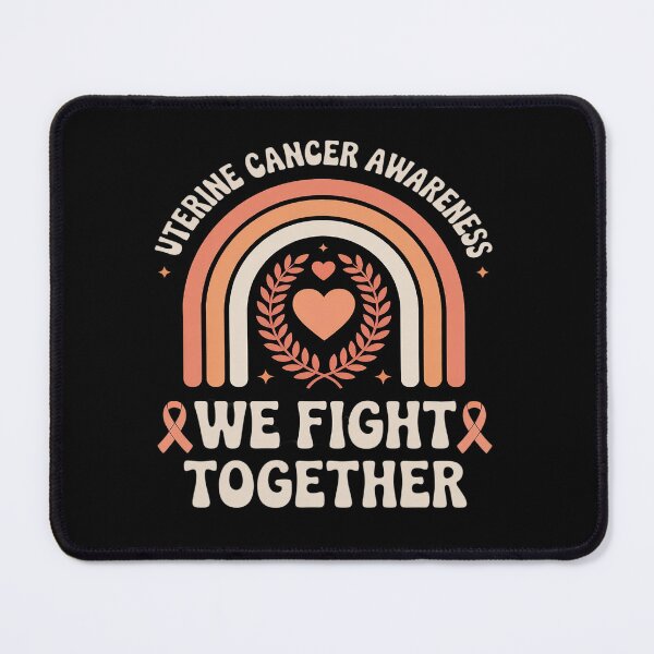 Item preview, We Fight Together Uterine Cancer Awareness designed and sold by RonnasJackson.