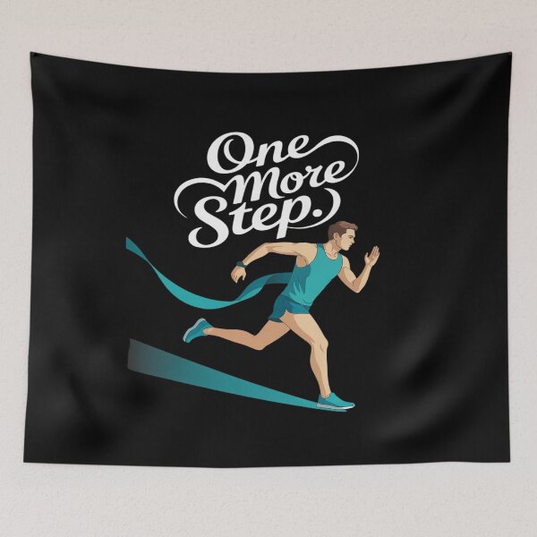 Item preview, One More Step Running Crew Inspirational Script designed and sold by Libbysharts.