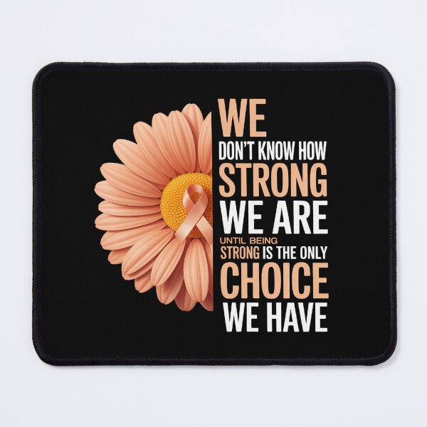 Item preview, We are Strong- Uterine Cancer Awareness Supporter Ribbon designed and sold by RonnasJackson.