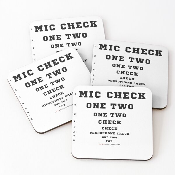Item preview, Audio eye chart designed and sold by Joe's Stagehand Gear.