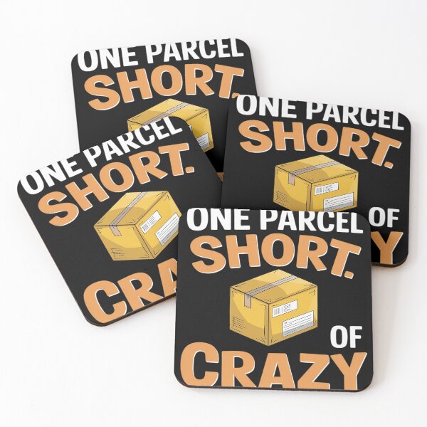 Item preview, One Parcel Short of Crazy Delivery Package designed and sold by Libbysharts.