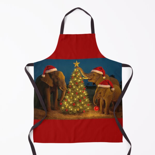 Item preview, Elephants Decorating for Christmas  designed and sold by CarolM.
