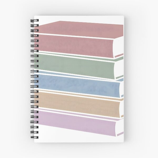 Item preview, Pastel Stack of Books Aesthetic Reading designed and sold by Strip to Stick.