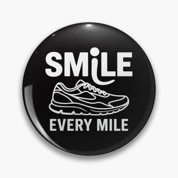 Item preview, running runner smile every mile cool & saying designed and sold by Vexat062Art.