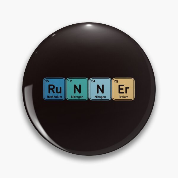 Item preview, Runner Periodic Table Marathon Runners Science Gift designed and sold by MichaelStalkas.