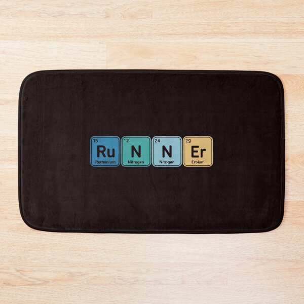 Item preview, Runner Periodic Table Marathon Runners Science Gift designed and sold by MichaelStalkas.