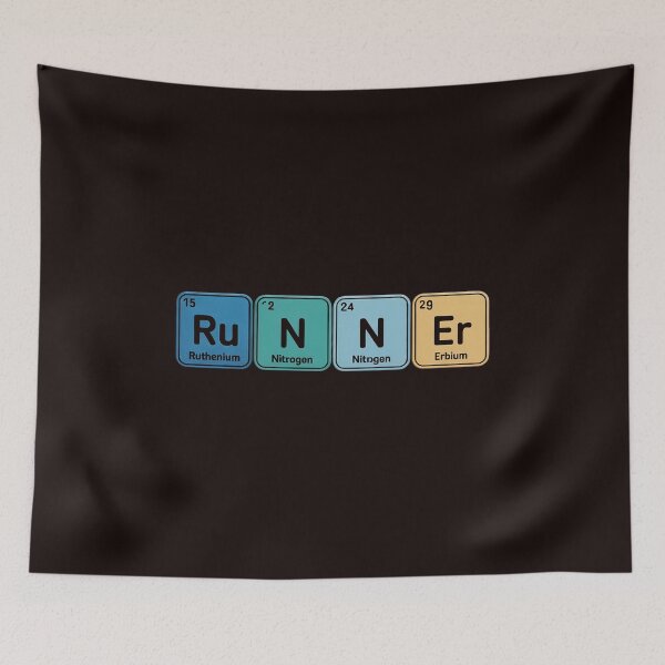 Item preview, Runner Periodic Table Marathon Runners Science Gift designed and sold by MichaelStalkas.