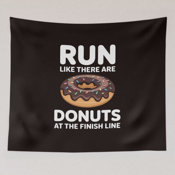 Item preview, Running For Men Women Donut Finish Line Marathon designed and sold by MichaelStalkas.