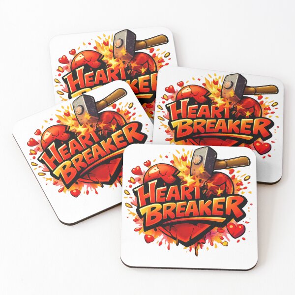 Item preview, Heart Breaker – Urban Graffiti Anti-Valentine Art designed and sold by The Crimson Halo.