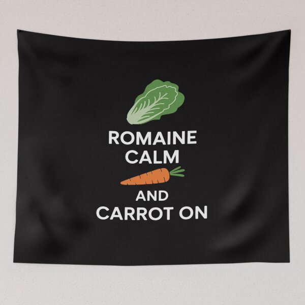 Item preview, Romaine Calm and Carrot On Gardeners designed and sold by Vexat062Art.