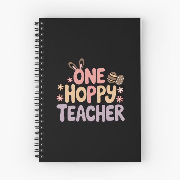 Item preview, One Hoppy Teacher Groovy Easter Day For Teachers designed and sold by EllenJast.