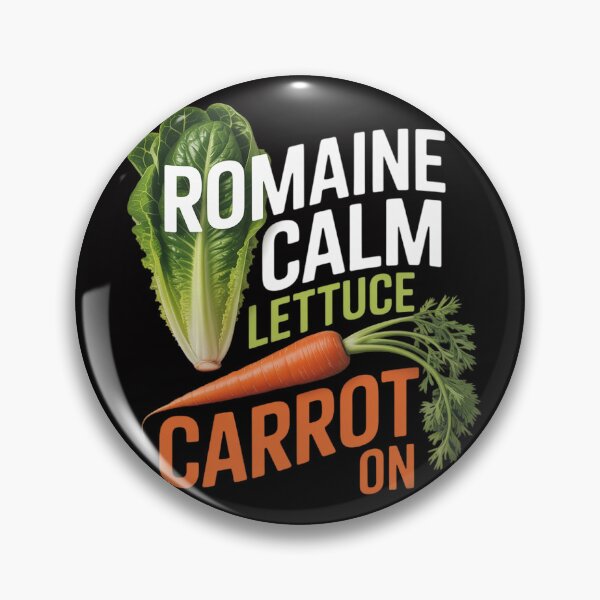 Item preview, Romaine Calm Lettuce Carrot On designed and sold by Vexat062Art.
