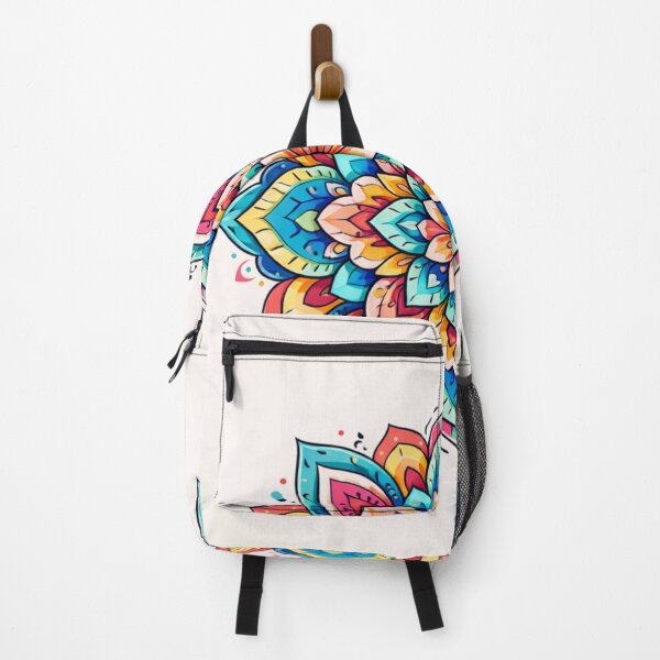 Item preview, Colorful Floral Mandala Art designed and sold by NomadUSArt.
