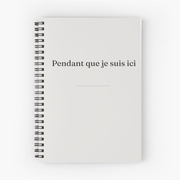Item preview, CARE & TRANSITION JOURNALS - ✨While I’m Here✨- FRENCH designed and sold by WheelieGdArt.