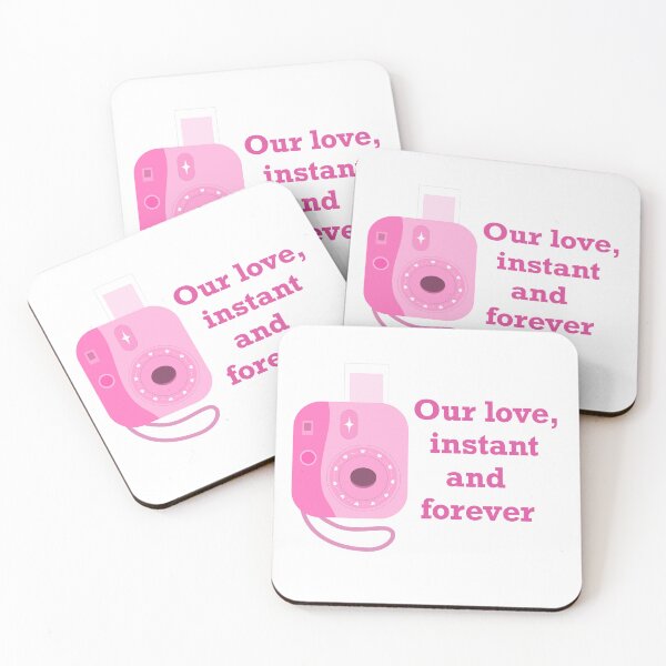 Item preview, Our Love Instant and Forever Pink Camera designed and sold by SulariTDsign.