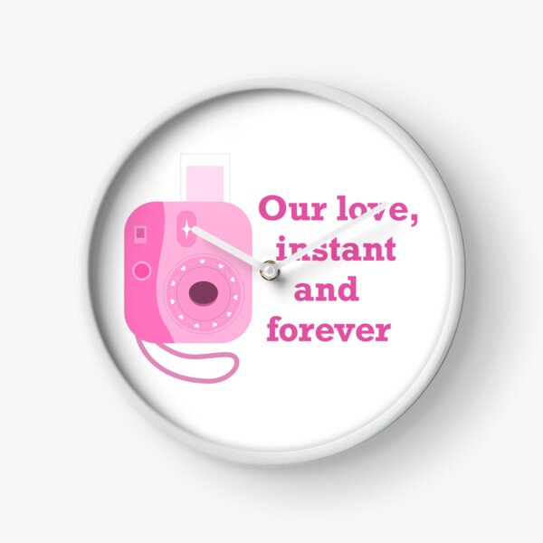 Item preview, Our Love Instant and Forever Pink Camera designed and sold by SulariTDsign.