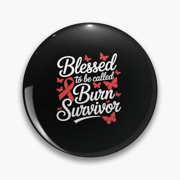 Item preview, Blessed To Be Called Burn Survivor Awareness Fire Accident designed and sold by RonnasJackson.