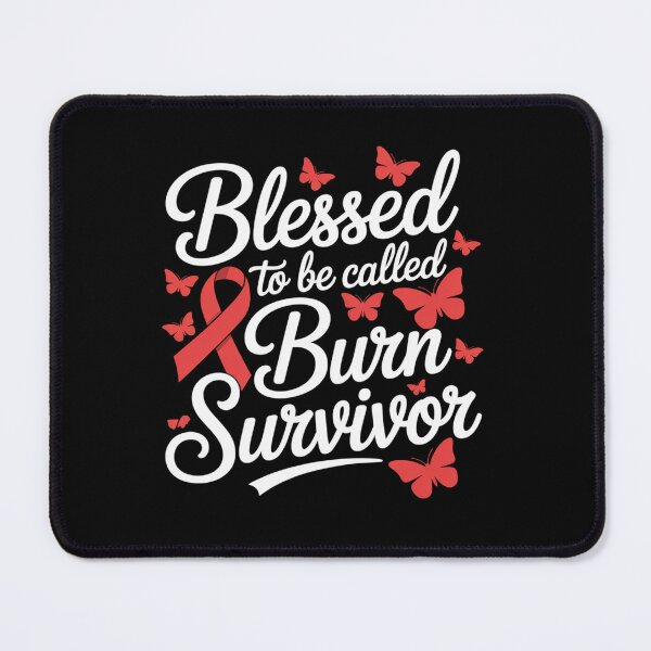 Item preview, Blessed To Be Called Burn Survivor Awareness Fire Accident designed and sold by RonnasJackson.