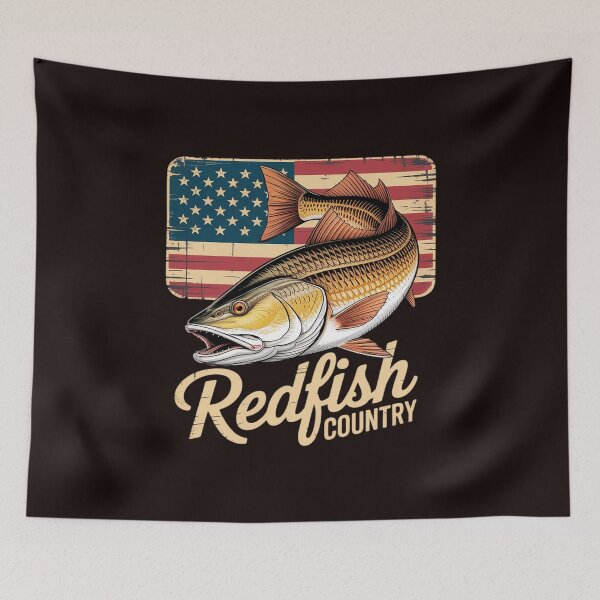 Item preview, Redfish Country Saltwater Fishing designed and sold by MichaelStalkas.