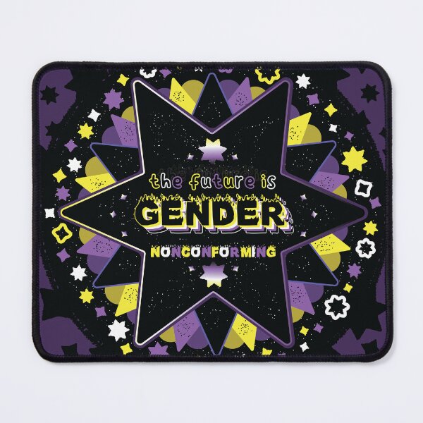 Item preview, The future is Gender Nonconforming [nonbinary] designed and sold by deadbeatprince-typography.