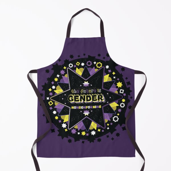 Item preview, The future is Gender Nonconforming [nonbinary] designed and sold by deadbeatprince-typography.