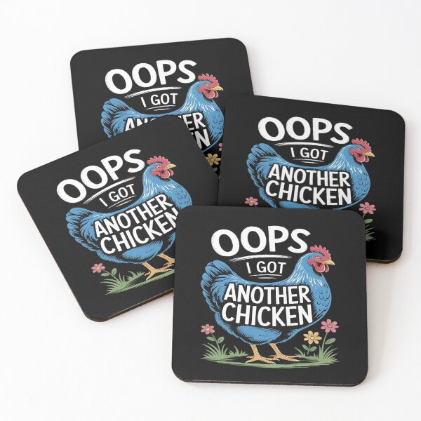 Item preview, Oops I Got Another Chicken Whimsical designed and sold by Tatianamiobi.