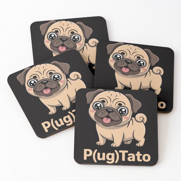 Item preview, Pugtato Pug Potato Dog Lover Gift designed and sold by Vexat062Art.