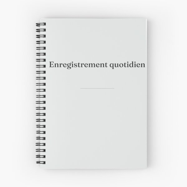 Item preview, CARE & TRANSITION JOURNALS - ✨Daily Check-In✨- FRENCH designed and sold by WheelieGdArt.