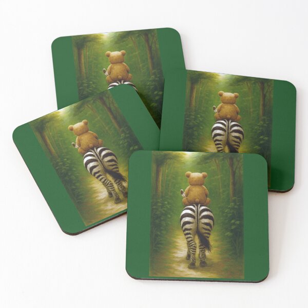 Item preview, Young Zebra With His Teddy Bear  designed and sold by CarolM.